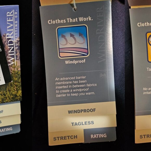 WindRiver Outfitters Men’s Windproof Zipper Jacket – New with Tags - Picture 5 of 10